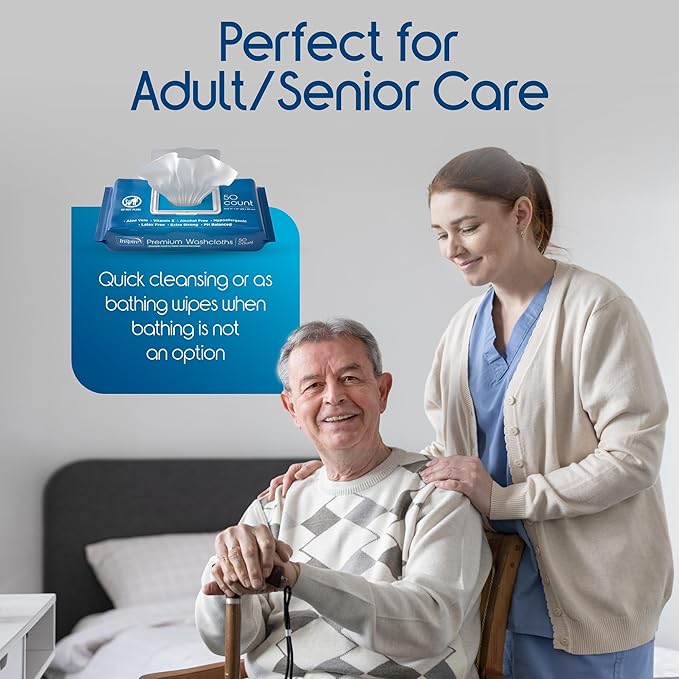 Disposable Adult Washcloths